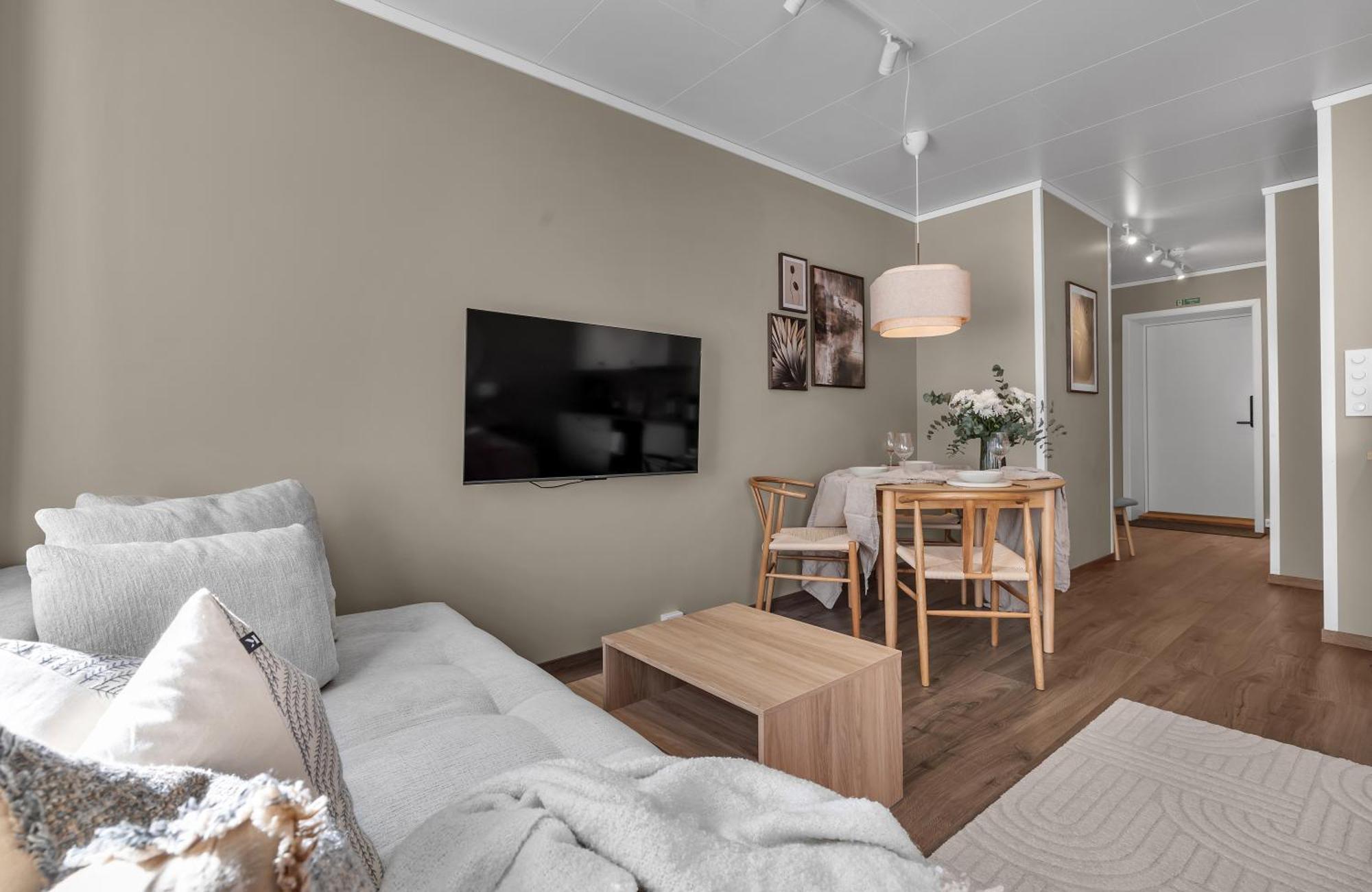 Supercentral City Apartment Eik Tromsø Dış mekan fotoğraf