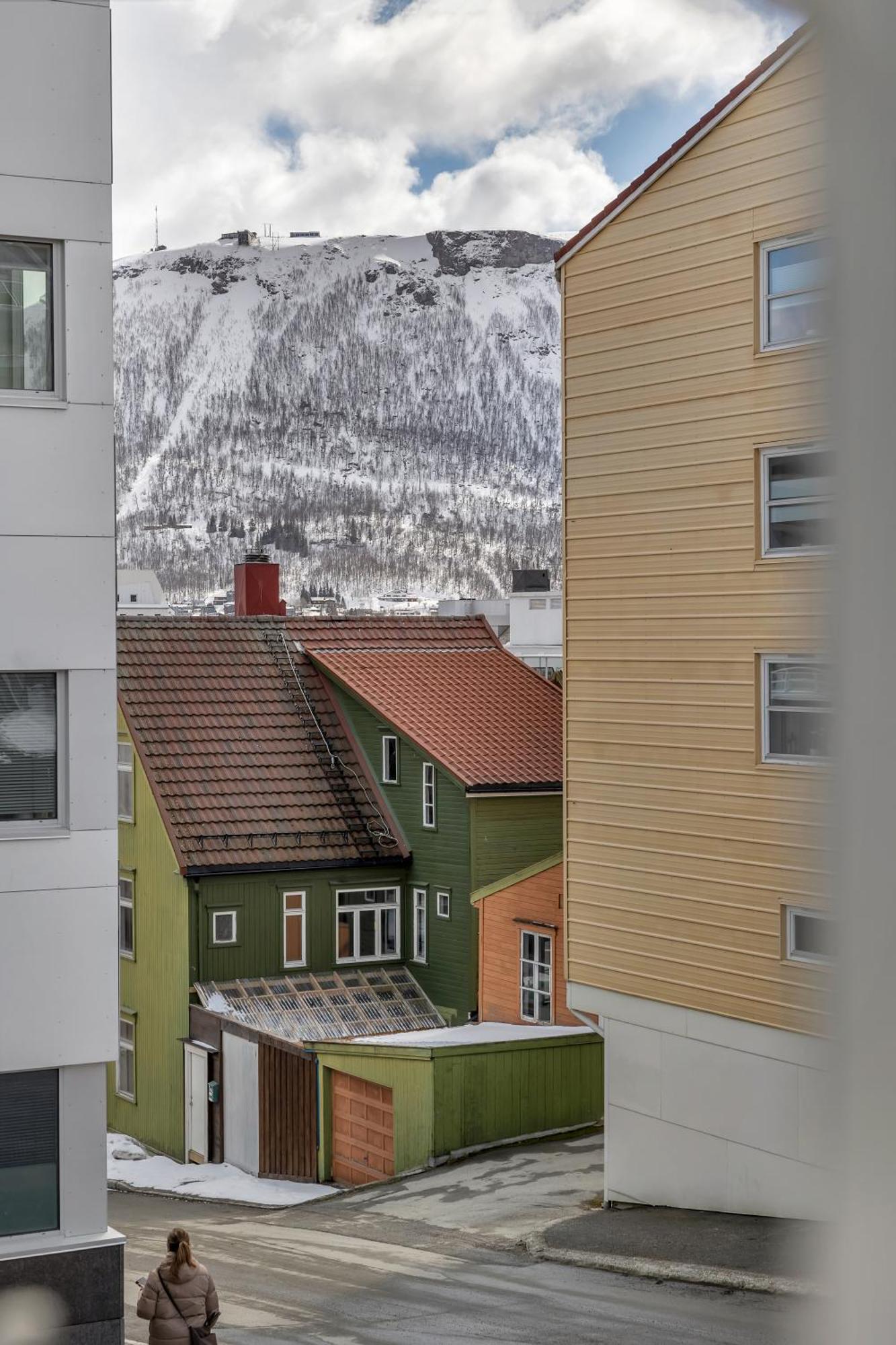 Supercentral City Apartment Eik Tromsø Dış mekan fotoğraf