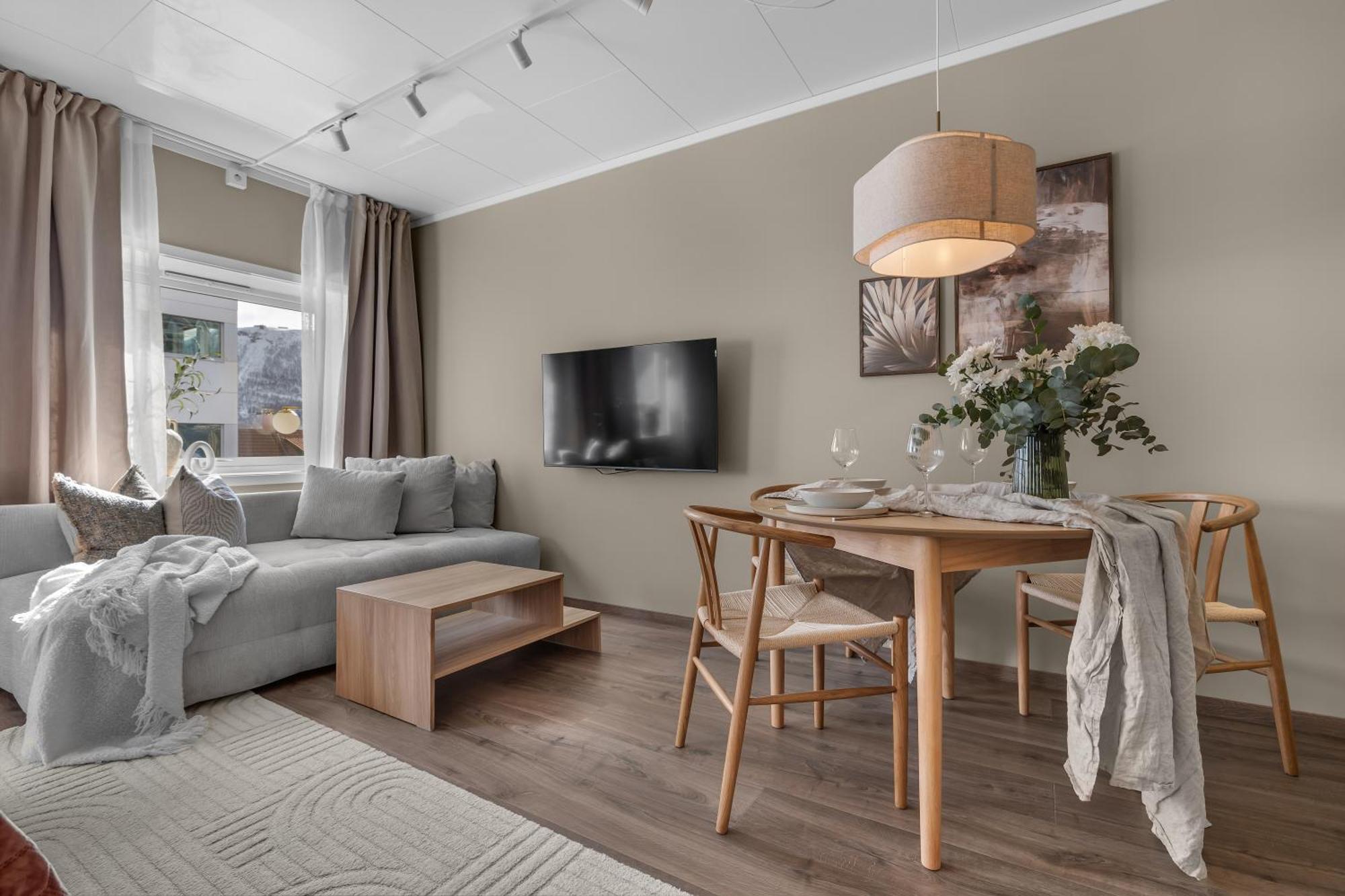 Supercentral City Apartment Eik Tromsø Dış mekan fotoğraf